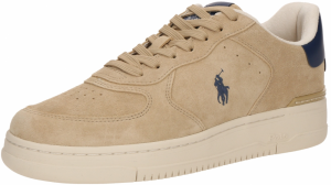 Polo Ralph Lauren Nízke tenisky 'MASTERS CRT'  tmavobéžová / námornícka modrá