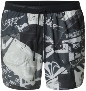 NIKE Športové nohavice 'ENRGY'  sivá / čierna