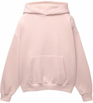 Pull&Bear Mikina 'PACIFIC'  ružová / biela