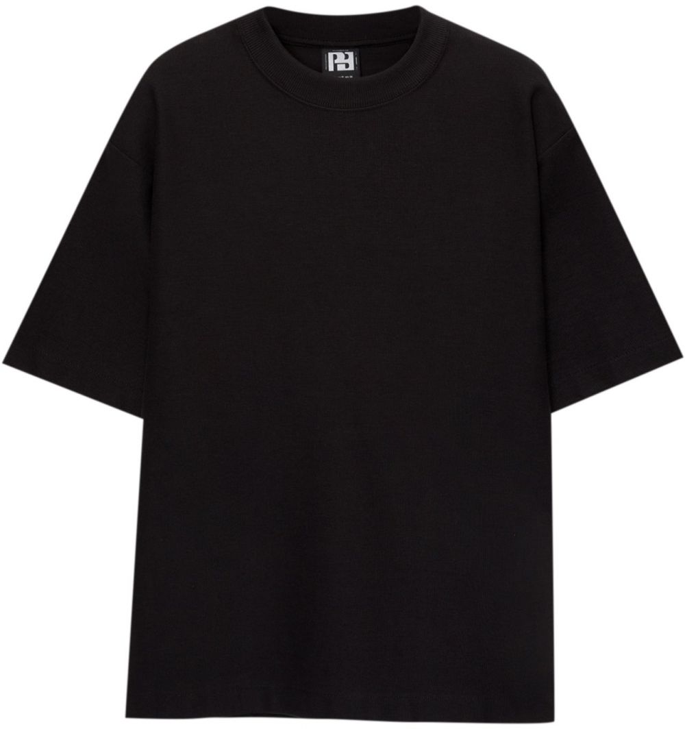 Pull&Bear Tričko  čierna
