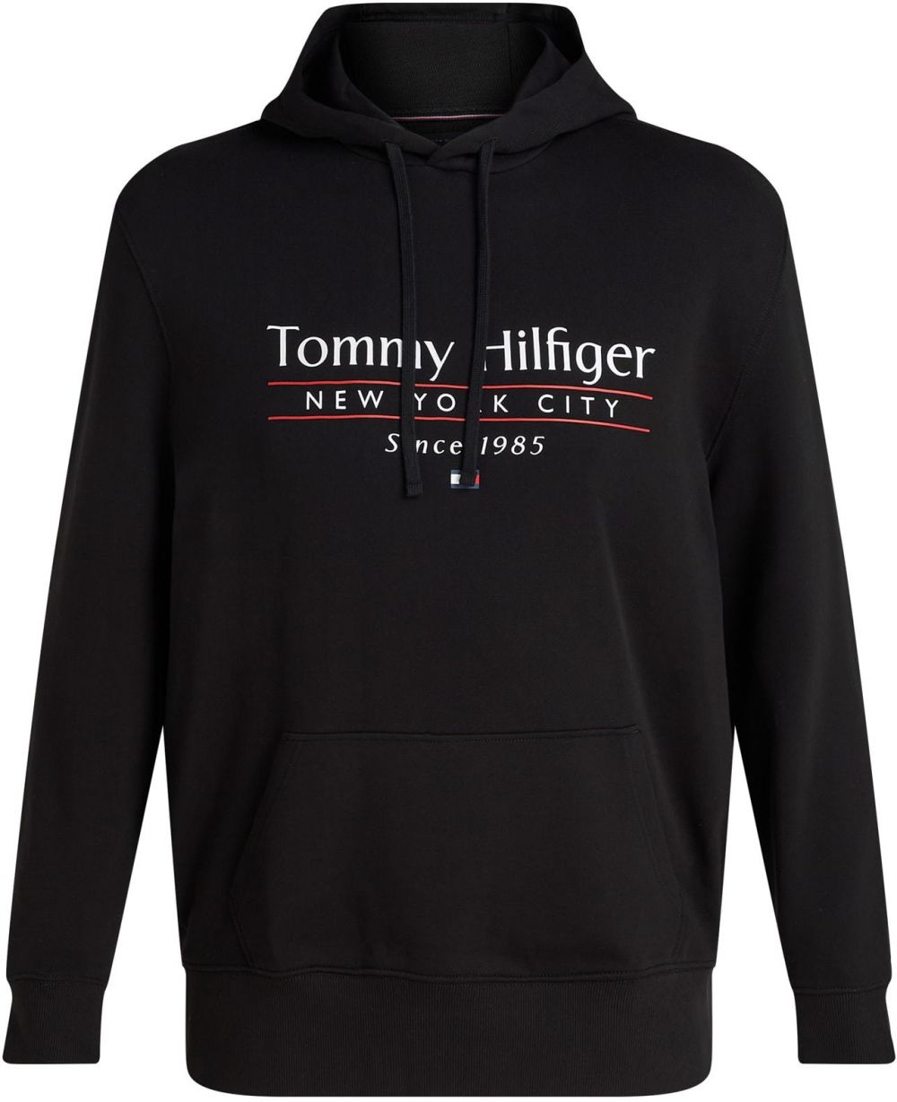 Tommy Hilfiger Big & Tall Mikina  červená / čierna / biela