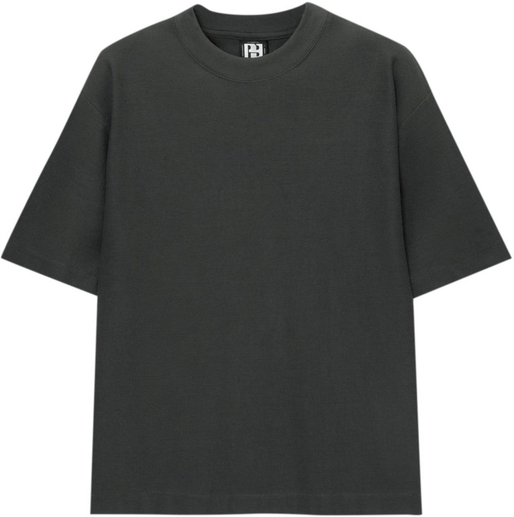 Pull&Bear Tričko  antracitová