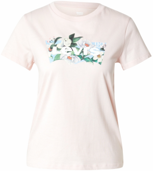 LEVI'S ® Tričko 'The Perfect Tee'  smaragdová / jedľová / ružová / biela