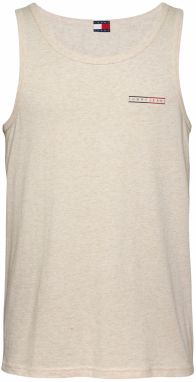Tommy Jeans Tričko  béžová