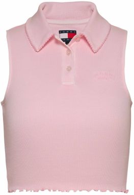 Tommy Jeans Top  pastelovo ružová