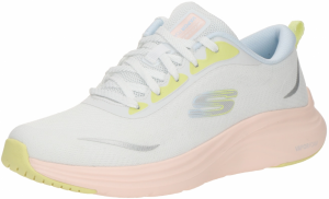 SKECHERS Športová obuv 'VAPOR FOAM - SMOOTH RIDE'  citrónová / strieborná / biela