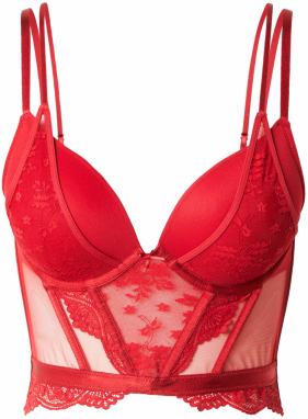 Hunkemöller Podprsenka  červená