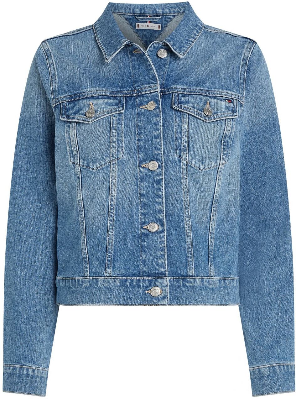 TOMMY HILFIGER Prechodná bunda  modrá denim