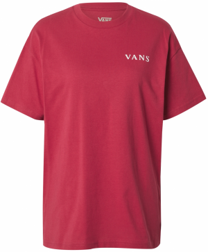 VANS Tričko 'NIGHT ORB'  svetložltá / tmavosivá / čerešňová / biela