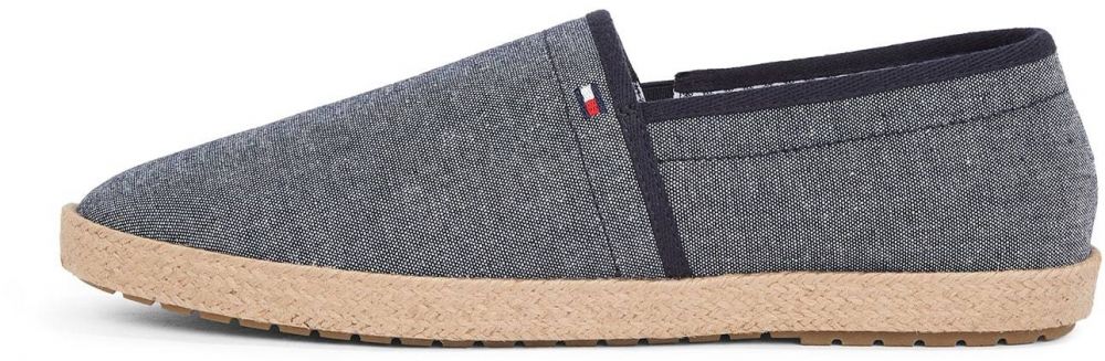 TOMMY HILFIGER Espadrilky  námornícka modrá