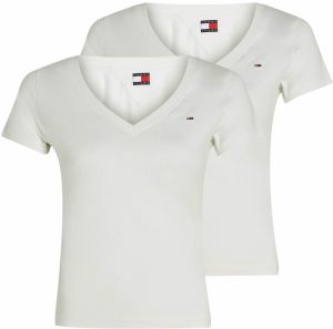 Tommy Jeans Tričko  tmavomodrá