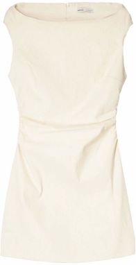 Bershka Šaty  krémová