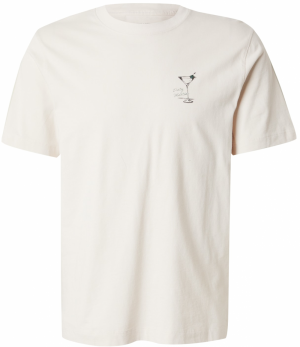 Abercrombie & Fitch Tričko  smaragdová / čierna / biela