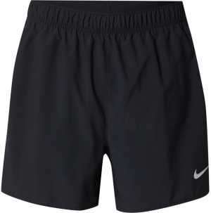 NIKE Športové nohavice  svetlosivá / čierna
