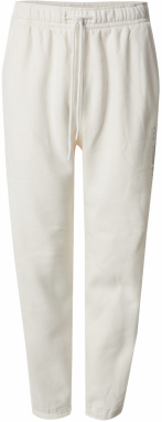 Abercrombie & Fitch Nohavice 'CLASSIC'  strieborná / biela