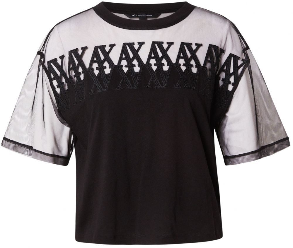ARMANI EXCHANGE Tričko  čierna