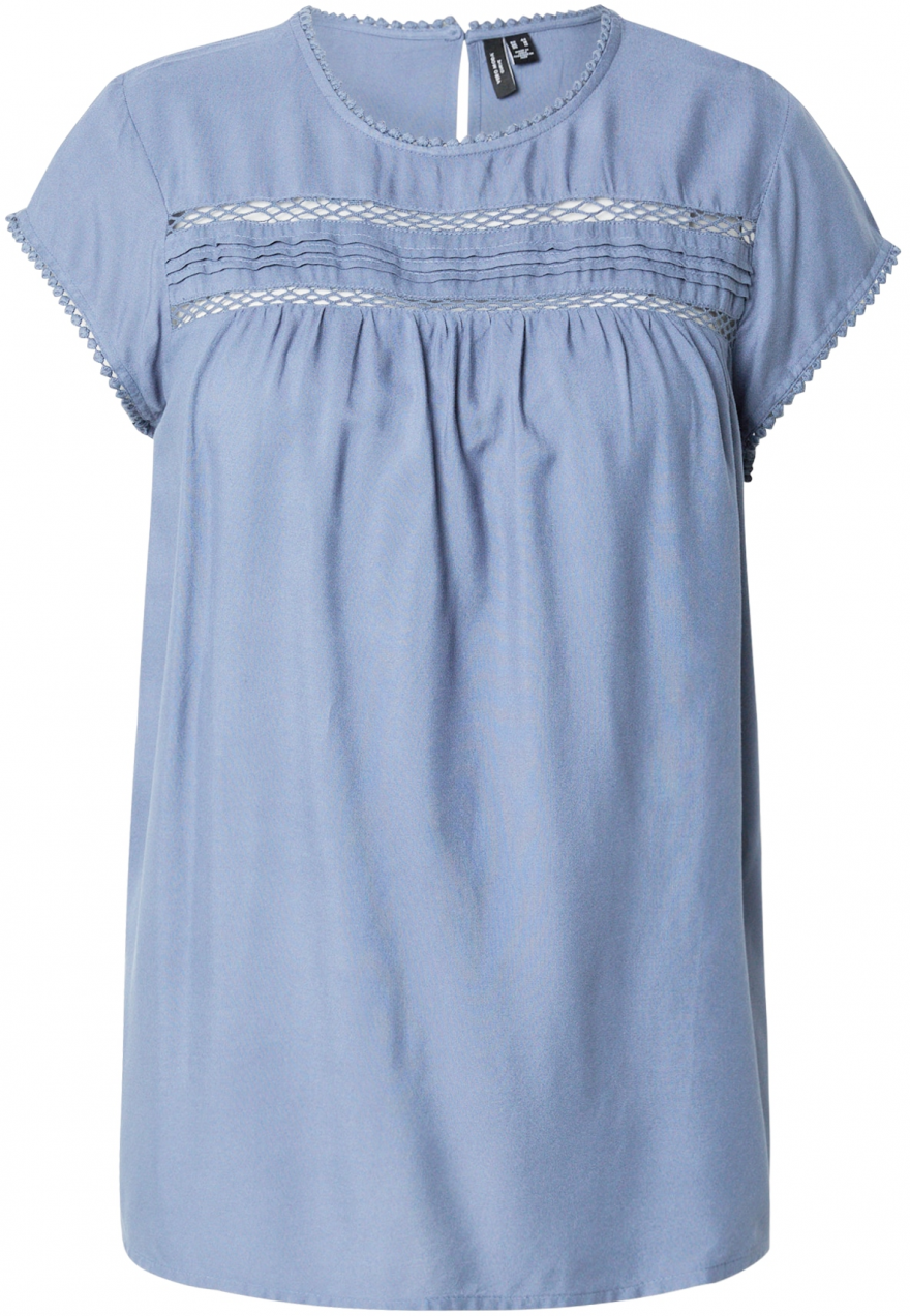 Vero Moda Curve Blúzka 'VMDEBBIE'  tmavomodrá