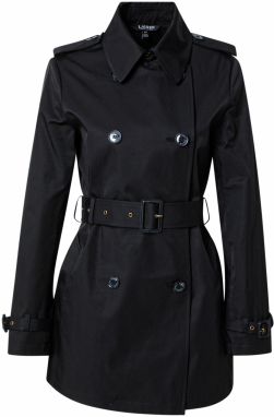 Lauren Ralph Lauren Prechodný kabát  čierna