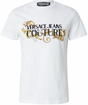 Versace Jeans Couture Tričko  žltá / zlatá žltá / čierna / biela