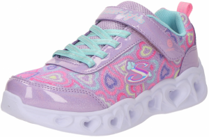 SKECHERS Tenisky 'HEART LIGHTS - BOOGIE LOVE'  vodová / modrofialová / levanduľová / svetloružová