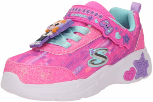SKECHERS Tenisky 'SNUGGLE SNEAKS - SKECH SQUAD'  tyrkysová / tmavofialová / svetloružová / biela