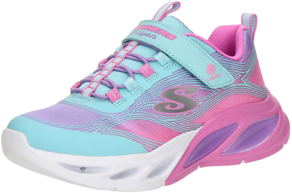 SKECHERS Tenisky 'Cosmic Glow'  tyrkysová / fialová / tmavoružová