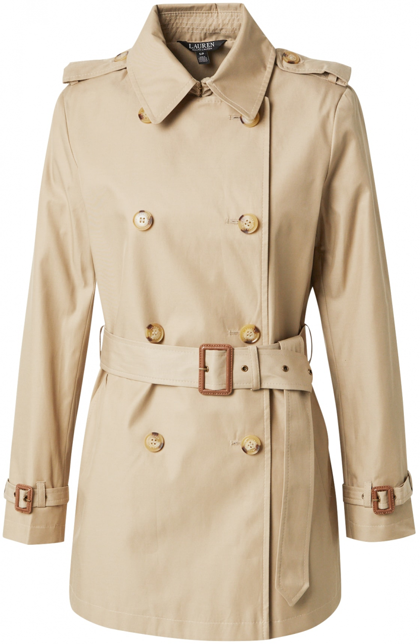 Lauren Ralph Lauren Prechodný kabát  svetlobéžová