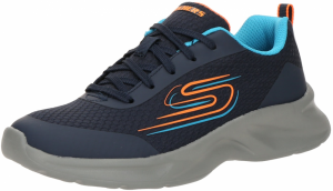 SKECHERS Tenisky 'DYNAMATIC - VORONOX'  námornícka modrá / svetlooranžová