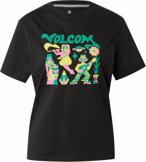 Volcom Tričko 'RADICAL DAZE UP'  žltá / zelená / orchideová / čierna