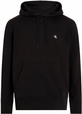 Calvin Klein Jeans Mikina  čierna / biela