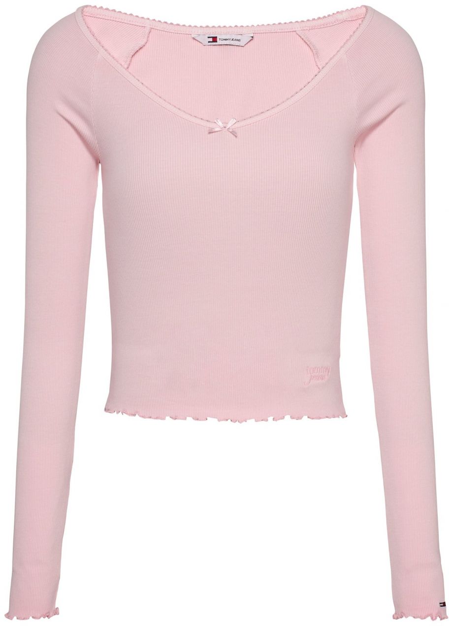 Tommy Jeans Tričko  ružová