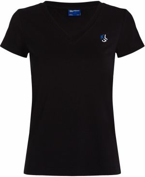 KARL LAGERFELD JEANS Tričko  modrá / čierna / biela