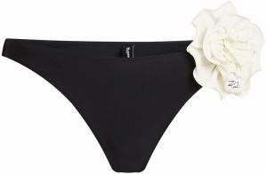Karl Lagerfeld Bikinové nohavičky  čierna / biela