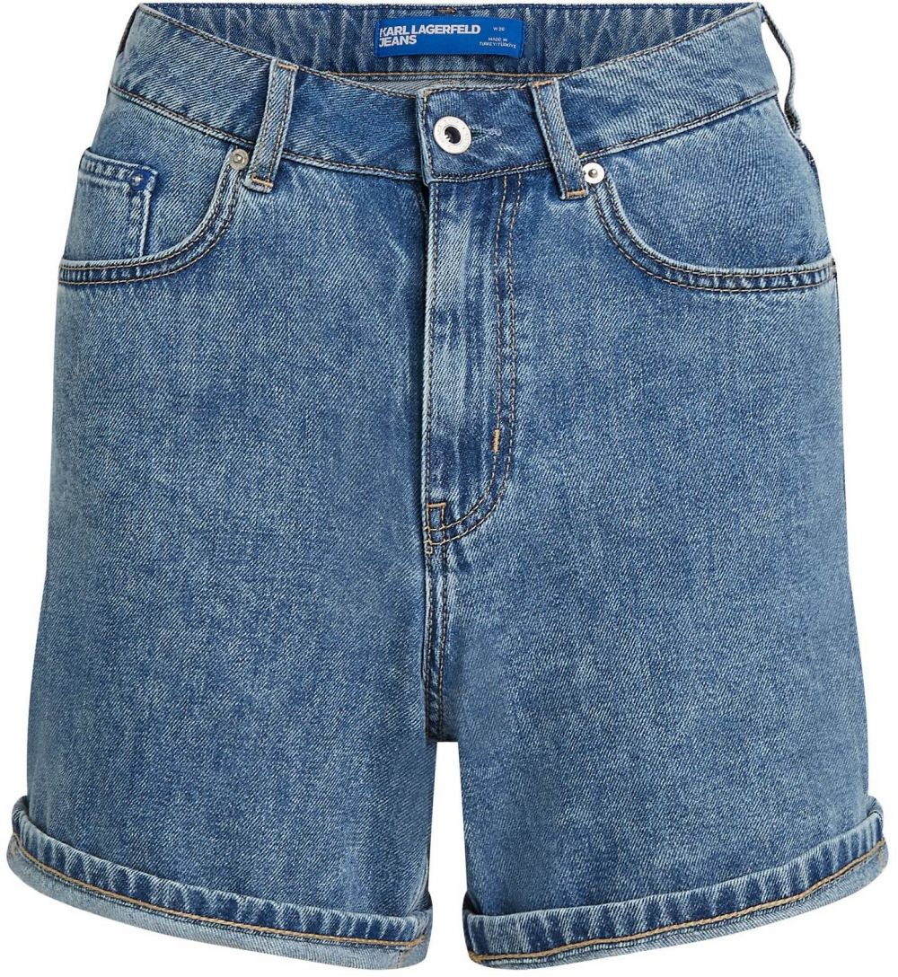 KARL LAGERFELD JEANS Nohavice  modrá