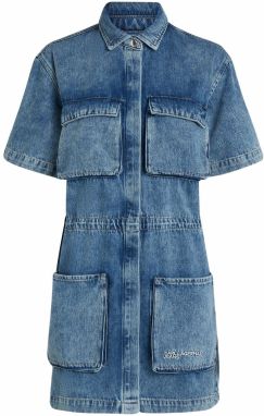KARL LAGERFELD JEANS Šaty  modrá
