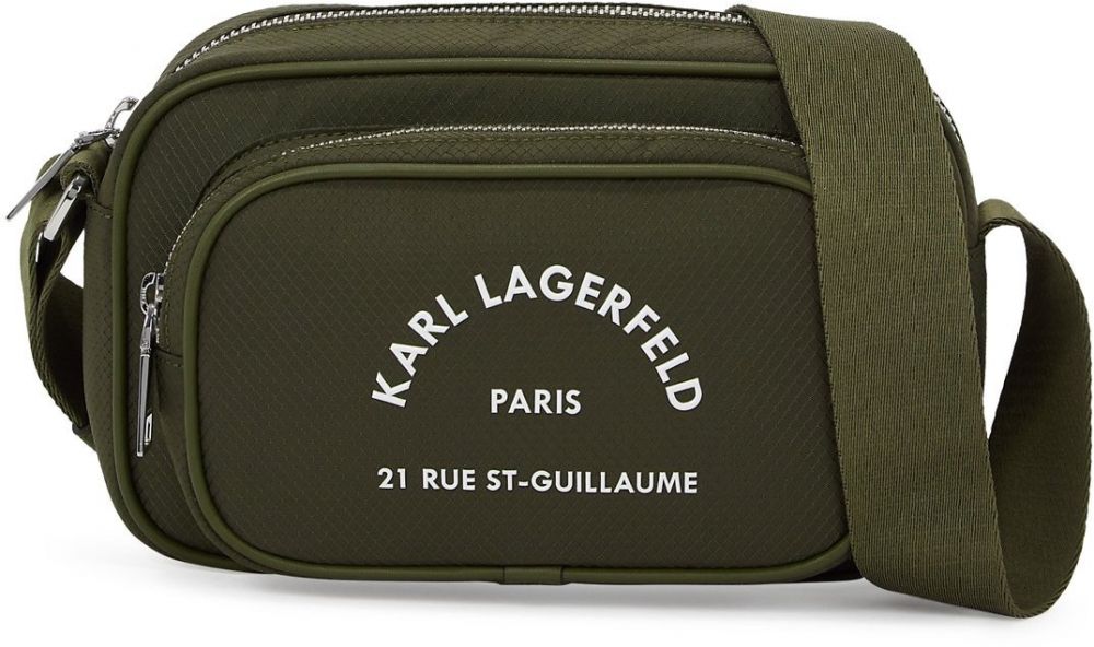 Karl Lagerfeld Taška cez rameno ' Rue St-Guillaume'  kaki