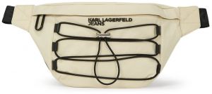 KARL LAGERFELD JEANS Ľadvinka  piesková / čierna
