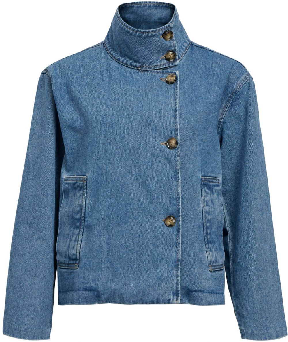 OBJECT Prechodná bunda  modrá denim