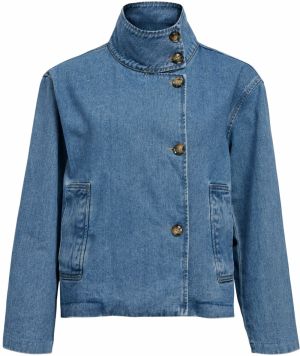 OBJECT Prechodná bunda  modrá denim