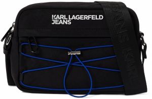 KARL LAGERFELD JEANS Taška cez rameno  čierna