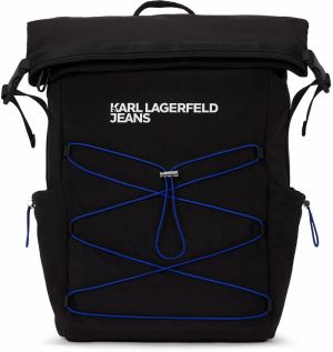 KARL LAGERFELD JEANS Batoh  modrá / čierna / biela