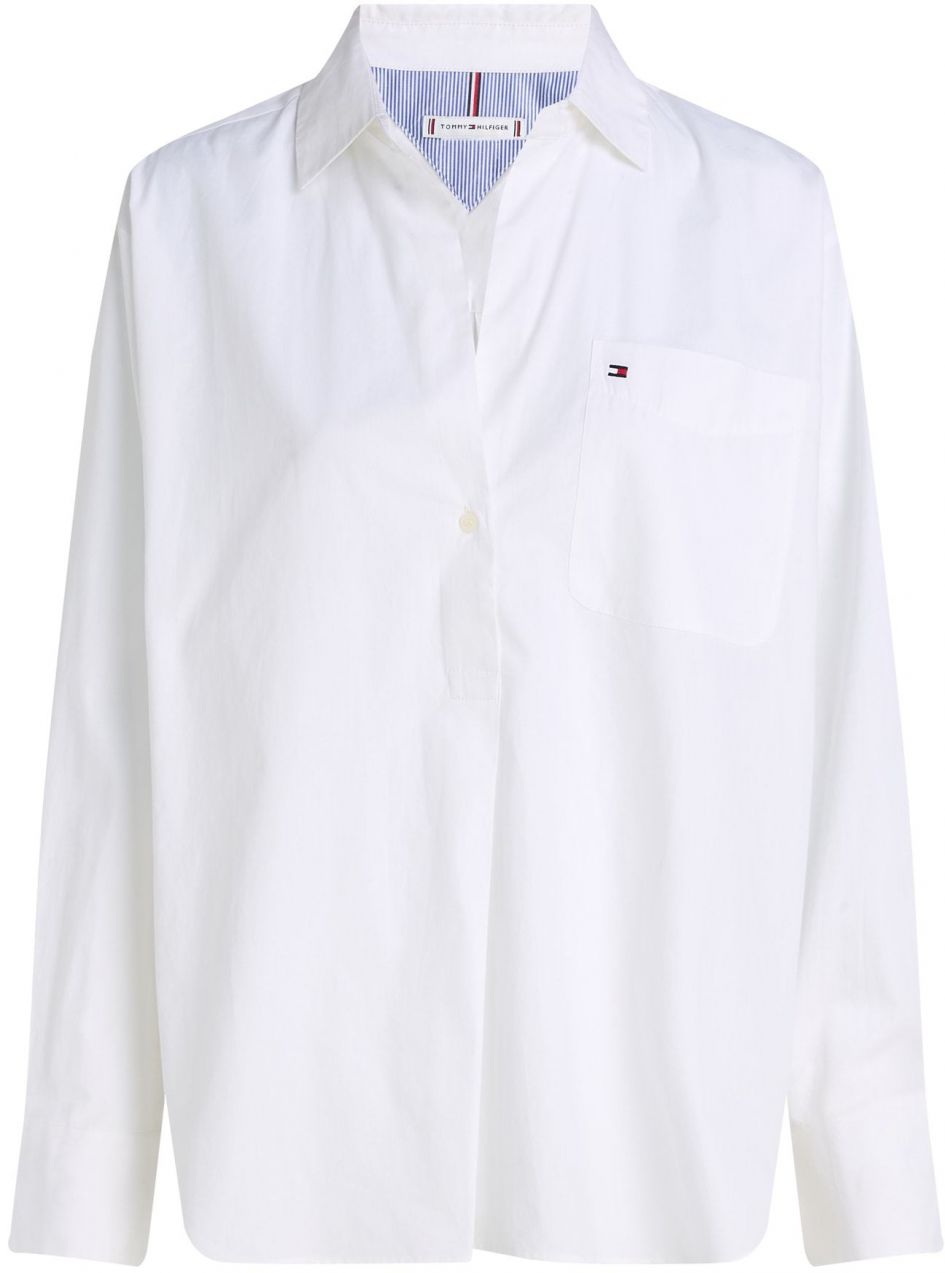 TOMMY HILFIGER Blúzka 'ESS'  biela