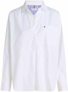 TOMMY HILFIGER Blúzka 'ESS'  biela