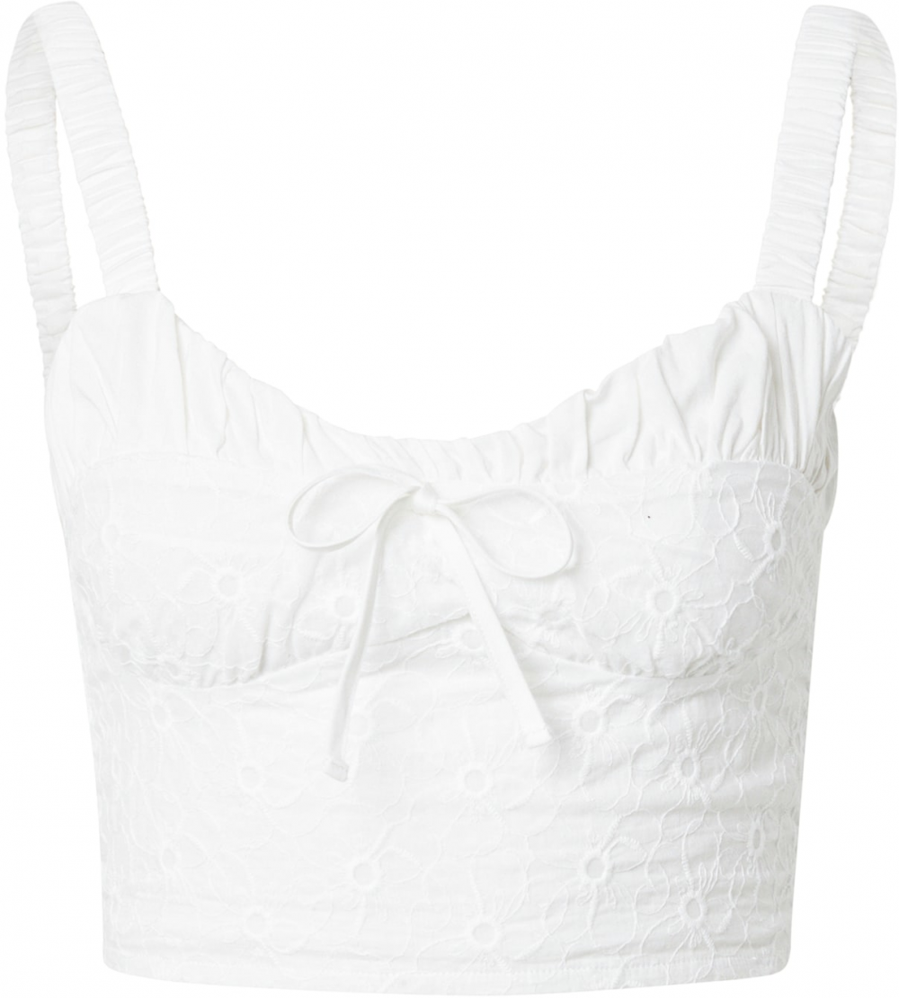 florence by mills exclusive for ABOUT YOU Top 'Cardamon'  biela