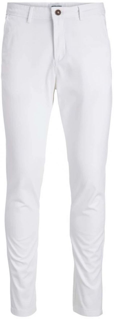 JACK & JONES Chino nohavice 'JJIMarco JJBowie'  biela