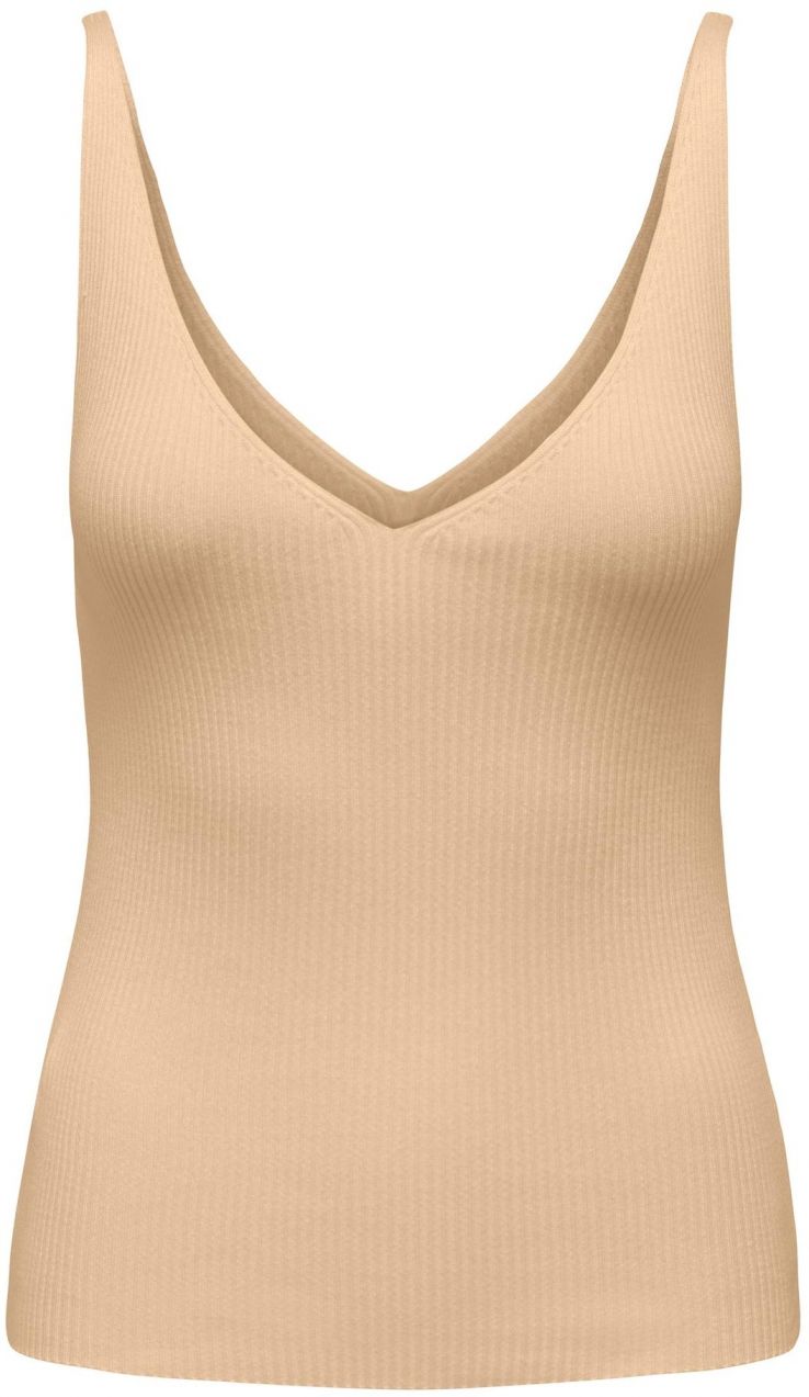 ONLY Vyšívaný top 'Ella'  piesková
