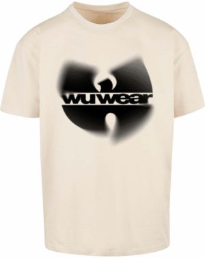 Mister Tee Tričko 'WU Wear'  piesková / čierna
