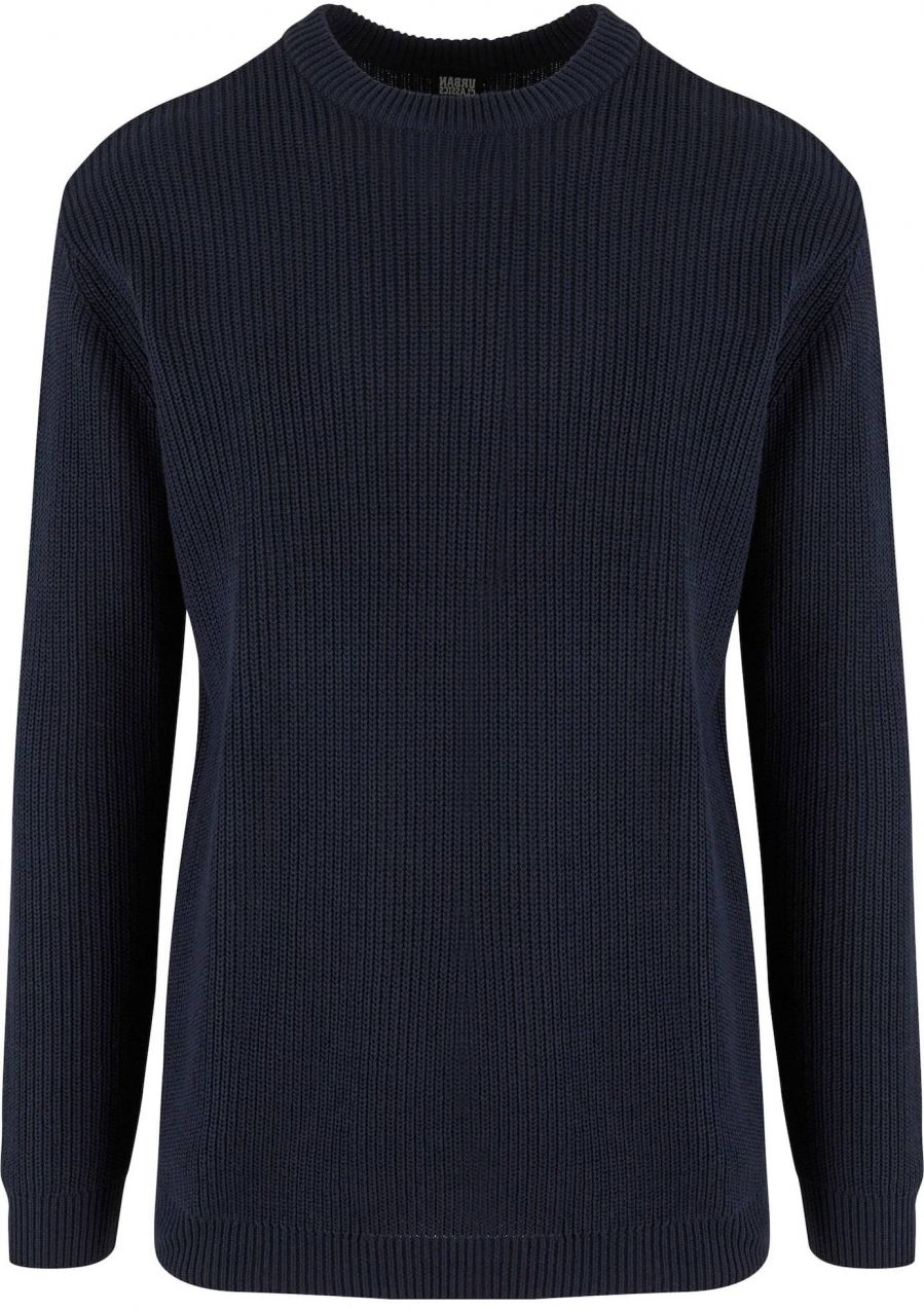 Urban Classics Sveter  námornícka modrá