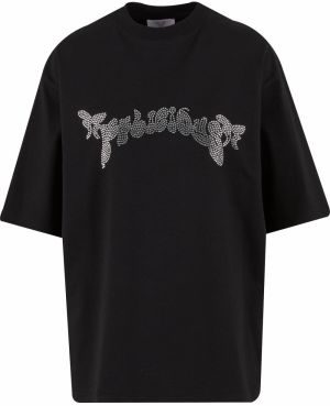 Felicious Tričko  čierna / biela