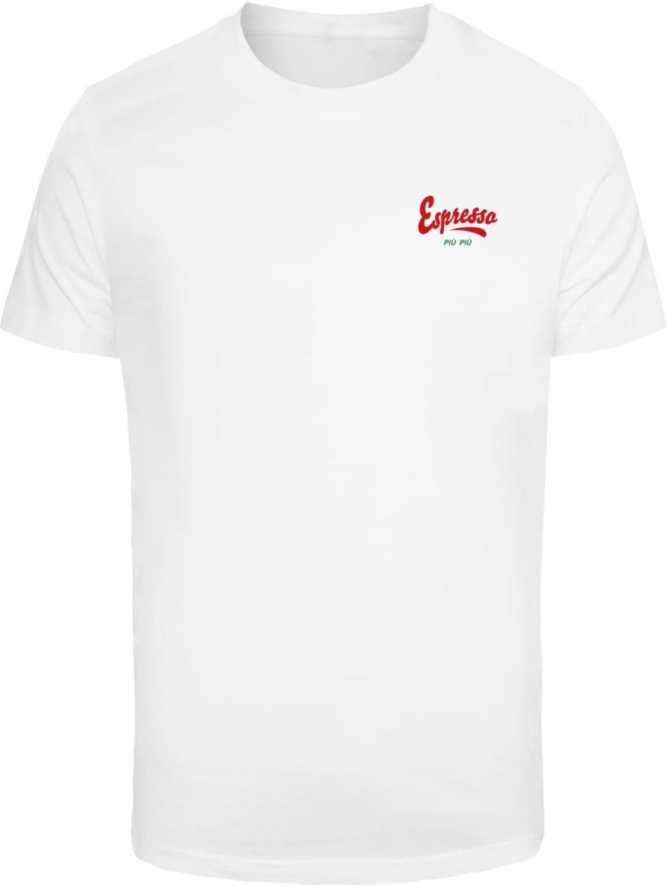 Mister Tee Tričko 'Espresso Veloce'  zelená / červená / biela
